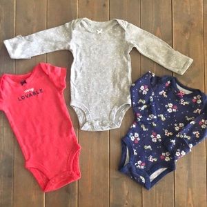 3- newborn shirts